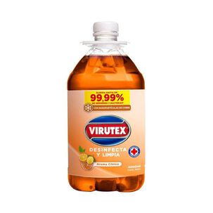 Limpiador Desinfectante Aroma Cítrico 4000ml Virutex